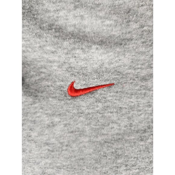 Nike Women's Full Zip Hoodie Size Large Red/Gray Swoosh - Picture 5 of 15
